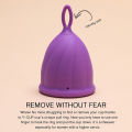 1pcs Menstrual Cup Hygiener Period For Women Menstruatie Cup Silicone Mestrual Cup Anti-Lateral Leakage Menstrual Cup.
