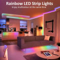 USB TUYA LED Strip Light Smart Wifi RGBIC Dreamcolor LED Strip 5V WS2812B Addressable Light Lamp Support Alexa Google For Home. 