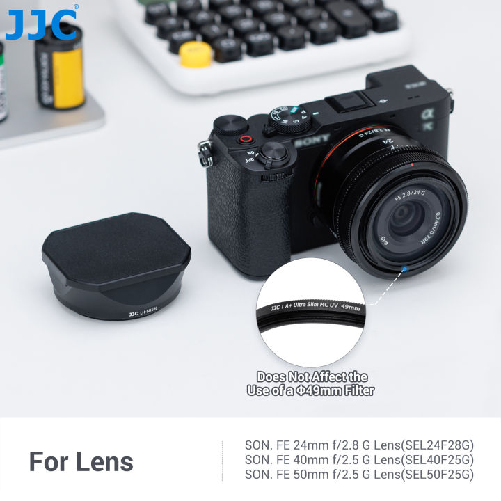 JJC%20Lens%20Hood%20For%20%20FE%2024mm%20f/2.8%20G%20Lens(SEL24F28G)/%20FE%2040mm%20f/2.5%20G%20Lens(SEL40F25G)%20/FE%2050mm%20f/2.5%20G%20Lens(SEL50F25G)%20Lens%20-%20Image%202