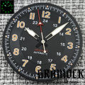 Gramock Classics Sterile 29mm Pilot Black Watch Dial Part for NH35/36 ETA PT5000 Miyota Mingzhu DG ST2130 Movement Part Hand Set. 