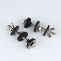 M6 Toilet Tank Fixing Screw Set With 304 Stainless Steel Bolts And Flat Washers For Bathroom Sink Sealing Ring.