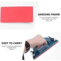 Polishing Tool Sandpaper Holder with Handle Handheld Burnishing Grip for Wall Wood Working Tools. 