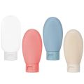4Pcs/Set Refillable Bottle 60ml Soft Lotion Container Squeeze Tube Empty Bottle Portable Travel Shampoo Bottle. 