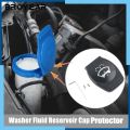 Broyear High Quality Aluminum Windshield Wiper Washer Cap Fluid Reservoir Cap Protector For Vw Audi Porsche 3Q0955455 18G955455A. 