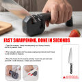 WXCOO Handheld Knife Sharpener Quick Professional Kitchen Tool Portable Manual Coarse Knife and Scissor Sharpener Mini Gadgets. 
