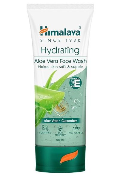 Himalaya Hydrating Aloe Vera Face Wash 50ml