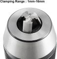 B10 B12 B16 B18 B22 Chuck Collet Self Tighten Keyless Drill Chuck for Drilling Machine Taper Drill Chuck for Power. 