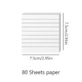 Basic Sticky Notes Stationery Notepad Post bookmark Sticky notes it kawaii Stickers in notebook Memo pad Cute Korean Stationery. 