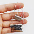 1 Piece of Openable Dollhouse Miniature Metal Handbag 1/12 1/6 Mini Simulation Shoulder Bag BJD Doll Decoration Accessories. 