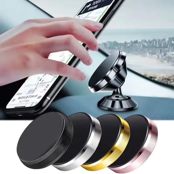 Universal Magnetic Car Phone Holder Magnet Mount Mobile Cell Phone Stand Dashboard Phone Holder Support For iPhone
