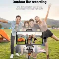 Wireless Lavalier Microphone Portable Audio Video Recording Mini Megaphone for iPhone Android Live Broadcast Gaming Phone Mic. 