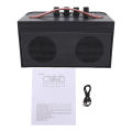30W Electric Guitar Amplifier Portable Acoustic Guitar BT Speaker with Reverb Distortion Clean Function Guitar Accessories. 