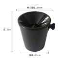 Black Wine Barrel Spittoon 1L/3L - Wine Tasting Spittoon for Cellar Kitchen Restaurant Wine Bar Home Use.
