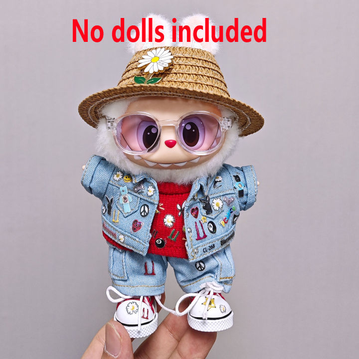 High-quality%20for%20Labubu%20Kids'%20Clothing%2015cm%20-%2017cm%20Western%20Denim%20Clothing%20and%20Shoes%20Set%20Labubu%20Universal%20Clothing%20-%20Image%205