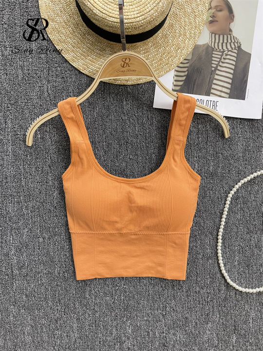 SINGREINY%202024%20Fashion%20Casual%20Crop%20Top%20Women%20Strap%20Basic%20Chest%20Pad%20Sleeveless%20Sports%20Tank%20Top%20Solid%20Backless%20Beach%20Camis%20-%20Image%203