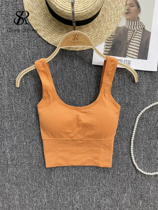 SINGREINY%202024%20Fashion%20Casual%20Crop%20Top%20Women%20Strap%20Basic%20Chest%20Pad%20Sleeveless%20Sports%20Tank%20Top%20Solid%20Backless%20Beach%20Camis%20-%20Image%203