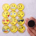1Pc ShenMo Emoji Magnets, 3D Glass Smiley Fridge Magnets Strong Adhesive for Decorating Fridges, Whiteboards, School Lockers. 