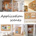 Cork Roll Thick Backed Cork Boards Mat Strong Corkboard for Wall Furnitures Decor. 