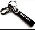 universal premium quality leather BAJAJ bike key ring. 