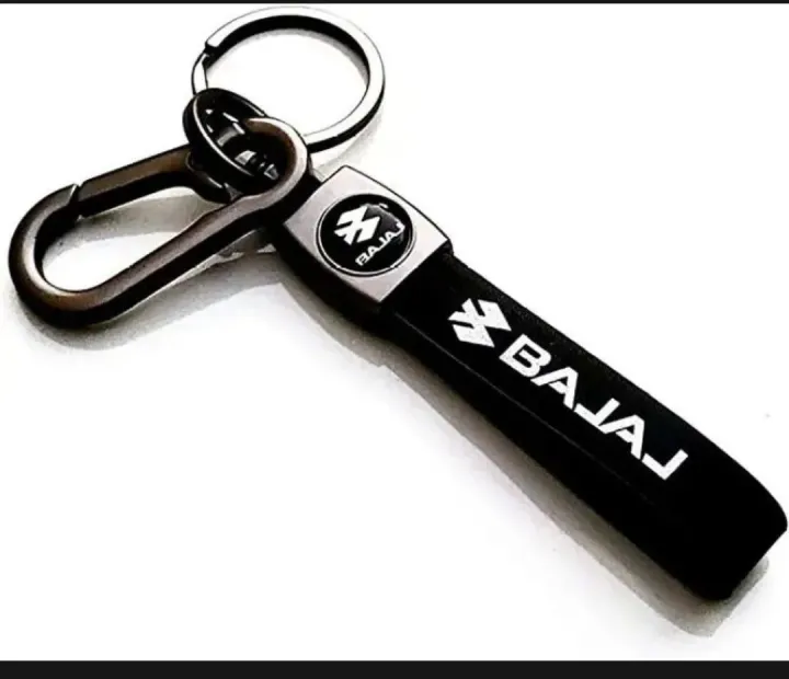universal%20premium%20quality%20leather%20BAJAJ%20bike%20key%20ring%20-%20Image%202