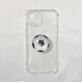 Cute 3D Football Mobile Phone Holder For Universal Phone Case Magnetic Bracket For IPhone Griptok Grip Tok. 