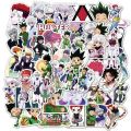 Hunter x Hunter Anime Stickers Decals Skateboard, Laptop, Suitcase, Motorcycle 10/25/50Pcs. 