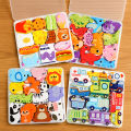 Montessori Toy Wooden jigsaw Puzzle Creative 3D Puzzle for Children's Intelligence Development Ealy Educational Toy For Children. 