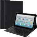 Keyboard Case for  Fire HD 10 and Fire HD 10 Plus Tablet (2021 Release 11th Generation) Slim Smart Cover with Detachable Bluetooth Keyboard for Fire HD 10 & HD 10 Plus. 