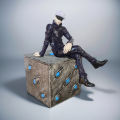 Prison Realm Amine Figure Jujutsu Kaisen Peripheral Sealing Satoru Gojo 9cm PVC Model Toy Collectible Ornament Children Gifts. 