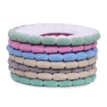1Pcs Bathroom Toilet Seat Cover Mat Washable  Warmer Bathroom Toilet Cushion With Handle Thicker Soft Knitting Closestool Pad. 