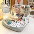 1PC StationeryBag Pencil Case Large Capacity Pencil Case Handheld Pencil Case Stationery Box Cosmetics Portable  Suitable F. 