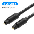 Vention Digital Optical Audio Cable Toslink SPDIF Coaxial Cable 1m 2m for Amplifiers Blu-ray Xbox 360 PS4 Soundbar Fiber Cable. 