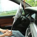 Car Steering Wheel Sun Shade Cover Sunshade Protector Film Double Thick Sun Protection Foldable Anti-uv Interior Accessories.