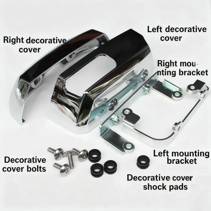 Motorcycle%20Cylinder%20Head%20Cover%20Left/Right%20Mounting%20Bracket%20Decorative%20Cover%20Accessories%20For%20Suzuki%20Haojue%20GN1252F%20GN125-3F/5F%20-%20Image%202