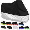 190T Black Blue Design Motorcycle Covers Waterproof Motors Dust Rain Snow UV Protector Cover Indoor Outdoor M L XL XXL XXXL 4XL.