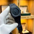 Black arabic aura watch Arabic numerals fiber chain unisex Butterfly Clasp  7 in 1 smart watch T500 ultra smart watch. 