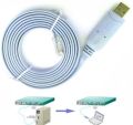 Prolific Console Cable USB RS232 to RJ45 for Cisco Huawei Router - PL2303RA - Blue. 