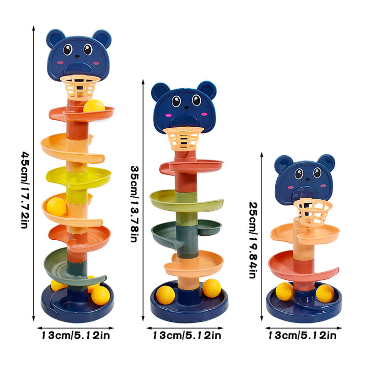 Baby%20Rotating%203/5/7-story%20Track%20Stacked%20Montessori%20Rolling%20Ball%20Tower%20Early%20Parent%20Child%20Education%20Interactive%20Toy%20Gift%20-%20Image%206