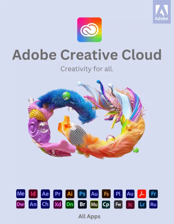 Adobe Creative Cloud in latest version software | Daraz.lk
