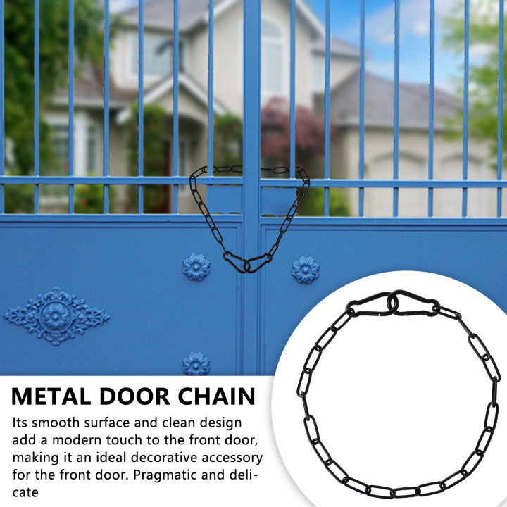Gate%20Chain%20Lock%20Stainless%20Steel%2020/39inch%20Gate%20Chain%20Link%20Lock%20Chain%20Link%20Gate%20Latch%20with%20Spring%20Buckle%20Weatherproof%20Outdoor%20-%20Image%204