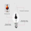 Vintage Edison E14 E27 Led Bulb Candle Light Flame Effect Bulb 3W AC220V Home For Decor Lighting Ampoule Candle Bulb. 