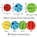 New Pet Dog Toy Interactive  Balls for Small Large Dogs Puppy Cat Chewing Toys Pet Tooth Cleaning Indestructible Dog Ball. 