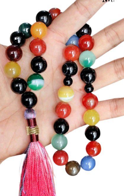 Stone Tasbeeh. 33 Beads Tasbeeh.