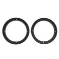 Universal 6.5 Inch Beveled Car Speaker Spacer Adapter Refitting Audio Mat. 