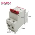 DC 1000V Solar Mini Circuit Breaker Overload Protection Switch 6A/10A/16A/20A/25A/32A/40A/50A/63A 2P DC1000V Photovoltaic MCB PV. 