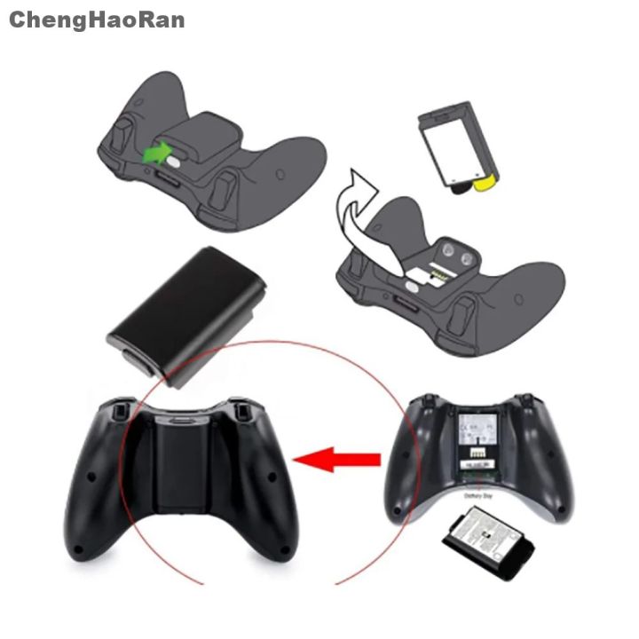 2-4pcs%20For%20XBOX360%20Game%20Controller%20Battery%20Back%20Pack%20AA%20Battery%20Holder%20Cover%20Case%20Replacement%20for%20Xbox%20360%20Wireless%20Gamepad%20-%20Image%202