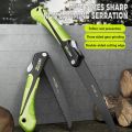 AIRAJ Multifunctional Folding Saw SK7 Steel Sharp and Wear-Resistant Portable Household Manual Woodworking Saw.