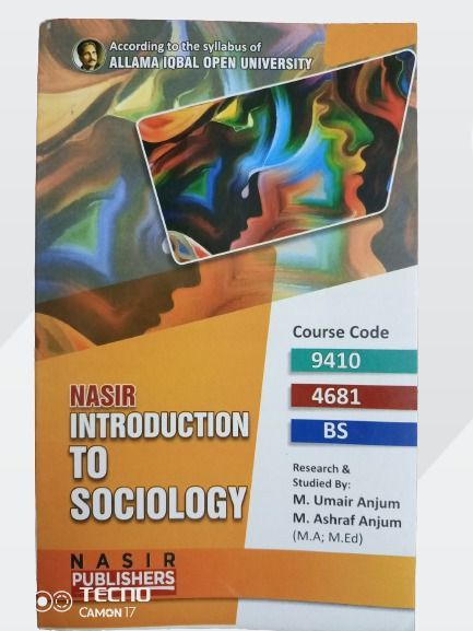 9410_4681 AIOU Introduction to Sociology