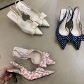 2026 Summer New Women's Sandals Comfortable and Stylish PU  Mules Outdoor Party Dresses Women's High Heels Hot Selling. 