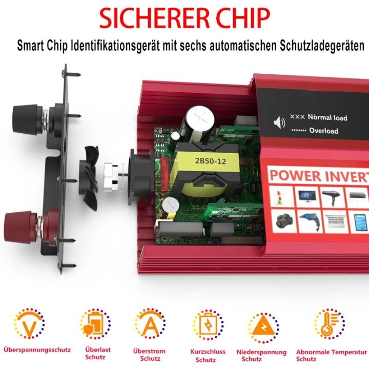 800W%20500W%20Rated%20Power%20Inverter%20DC%2012V%20To%20AC%20220V%20230V%20Transformer%20with%204%20USB%20EU%20Socket%20Charge%20with%20LED%20Display%20for%20RV%20Phone%20Car%20-%20Image%205